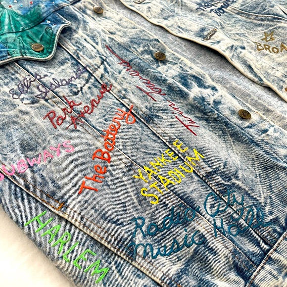 Vintage Tony Alamo New York XL Denim Jacket - Picture 9 of 12